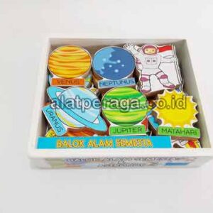 Mainan Edukasi TK PAUD Balok Alam Semesta