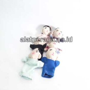 Distributor Suplier Mainan Peraga Edukasi Boneka Jari Keluarga Wool