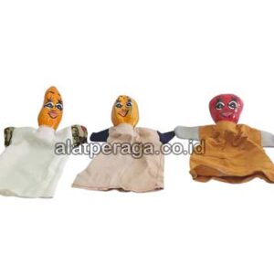 Distributor Suplier Mainan Peraga Edukasi Boneka Tangan Buah Kertas