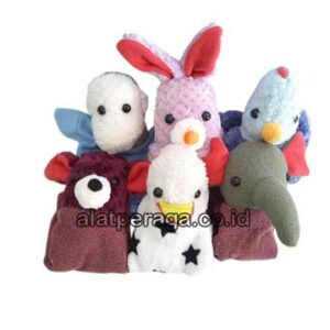 Distributor Suplier Mainan Peraga Edukasi Boneka Tangan Hewan Wool