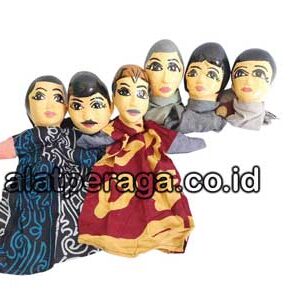 Distributor Suplier Mainan Peraga Edukasi Boneka Tangan Keluarga Kertas