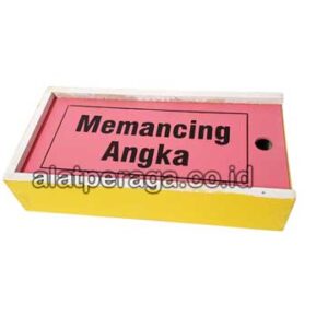Distributor Suplier Mainan Peraga Edukasi Memancing Angka Box Tutup