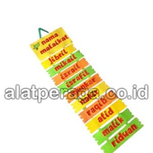 Distributor Suplier Mainan Peraga Edukasi Nama Malaikat Spon Gantung