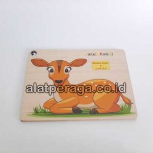 Distributor Suplier Mainan Peraga Edukasi Puzzle Kancil 3 Bahasa
