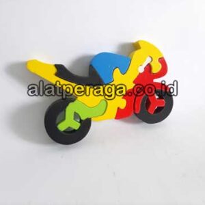 Distributor Suplier Mainan Peraga Edukasi Puzzle Motor Berdiri