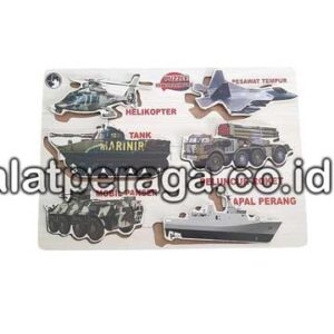 Distributor Suplier Mainan Peraga Edukasi Puzzle Transortrasi Perang
