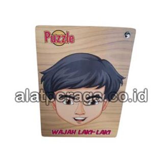 Distributor Suplier Mainan Peraga Edukasi Puzzle Wajah Laki Laki