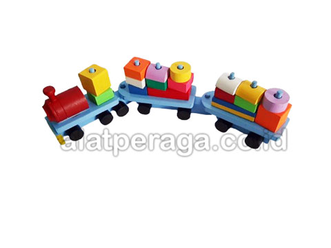 Jual Murah Media Pembelajaran Balok Kereta Ber-TKDN