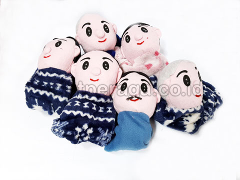 Jual Murah Media Pembelajaran Boneka Tangan Keluarga Wool Ber-TKDN