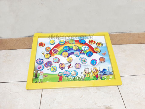 Jual Murah Media Pembelajaran Papan Magnet Hijaiyah