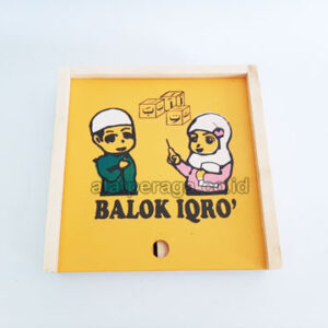 Mainan Peraga Edukasi Balok Iqro