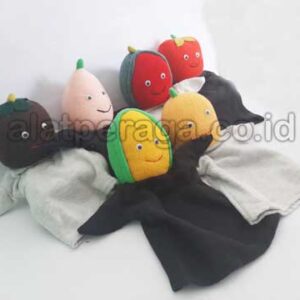 Mainan Peraga Edukasi Boneka Jari Buah Wol