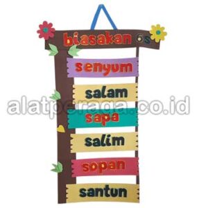 Mainan peraga edukasi budayaka 5S