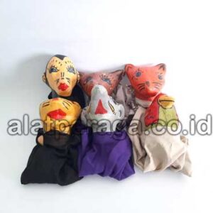 Peraga Edukasi Boneka Hewan Kertas