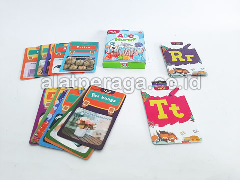 Produsen Alat Peraga Edukatif Flashcard Mengenal Huruf