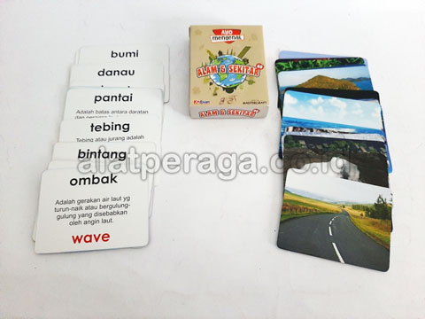Produsen Media Pembelajaran Flashcard Mengenal Alam Sekitar