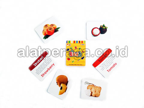 Produsen Media Pembelajaran Flashcard Mengenal Buah-Buahan