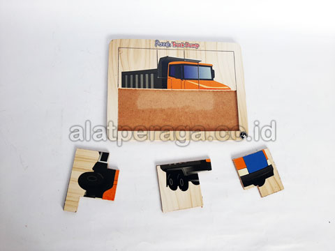 Produsen Media Pembelajaran Puzzle Truck Dump ber-SNI