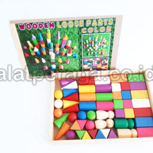 Suplier Mainan Peraga Edukasi Loose Part Warna