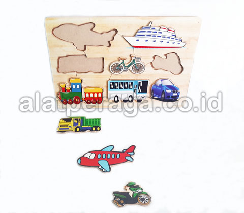 Toko Media Pembelajaran Puzzle Alat Transportasi Termurah