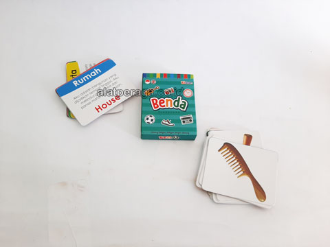 Distributor Media Pembelajaran Flashcard Mengenal Benda