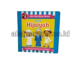 Distributor Suplier Boardbook Aku Tahu Nama Nama Huruf Hijaiyah
