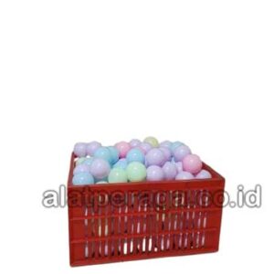 Distributor Suplier Mainan Edukasi Bola Plastik Warna Pastel Isi 200
