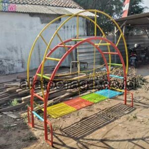 Distributor Suplier Mainan Outdoor Jembatan Rantai Goyang Dan Tangga Pelangi
