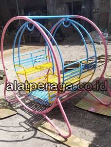 Distributor Suplier Mainan Outdor Ayunan Anak Bulat Gantung