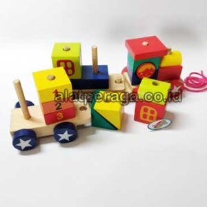 Distributor Suplier Mainan Peraga Edukasi Balok Kereta Pelangi