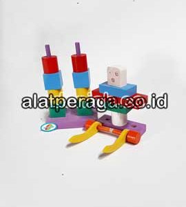 Distributor Suplier Mainan Peraga Edukasi Balok Robot
