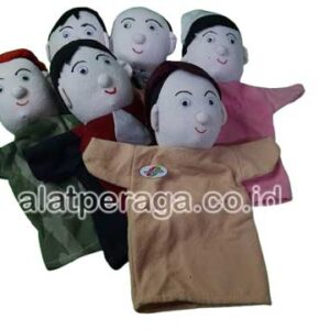 Distributor Suplier Mainan Peraga Edukasi Boneka Tangan Profesi Wool