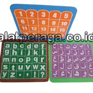 Distributor Suplier Mainan Peraga Edukasi Puzzle Angka, Hijaiyah Dan Huruf