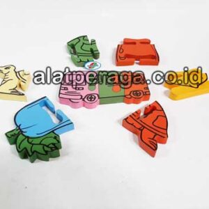 Distributor Suplier Mainan Peraga Edukasi Puzzle Berkait