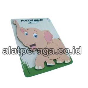 Distributor Suplier Mainan Peraga Edukasi Puzzle Gajah Timbul