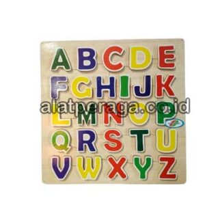 Distributor Suplier Mainan Peraga Edukasi Puzzle Huruf Timbul Stiker