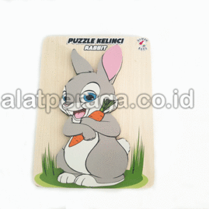 Distributor Suplier Mainan Peraga Edukasi Puzzle Kelinci Timbul