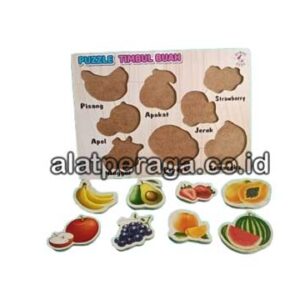Distributor Suplier Mainan Peraga Edukasi Puzzle Timbul Buah Stiker