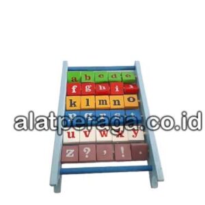 Distributor Suplier Mainan Peraga Edukasi Sempoa Huruf Berdiri