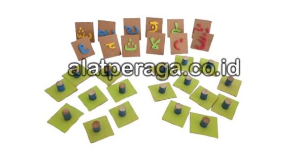 Distributor Suplier Mainan Peraga Edukasi Stempel Hijaiyah