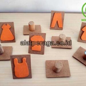 Distributor Suplier Mainan Peraga Edukasi Stempel Pakaian