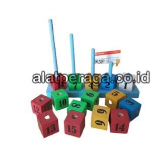 Distributor Suplier Mainan Peraga Edukasi Tangga Kubus Angka