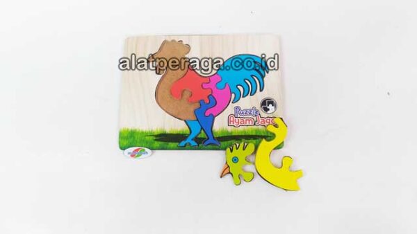 Produsen Distributor Suplier Mainan Peraga Edukasi Puzzle Ayam Jago