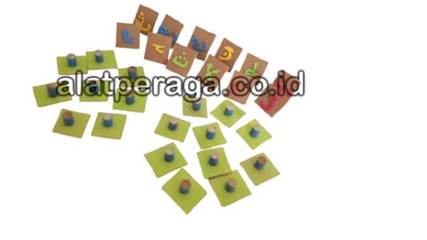 Suplier Mainan Peraga Edukasi Stempel Hijaiyah