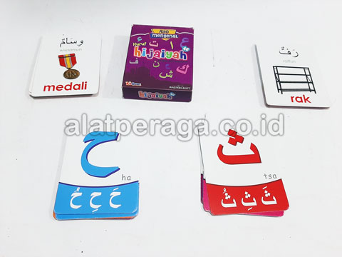 Toko Media Pembelajaran Flashcard Mengenal Huruf Hijaiyah Terlaris