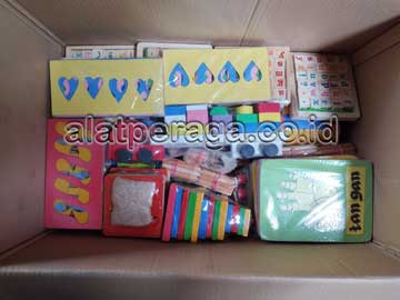 Pengiriman Alat Peraga Edukatif Kabupaten Cilacap