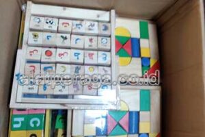 Pengiriman Alat Peraga Edukatif Lampung