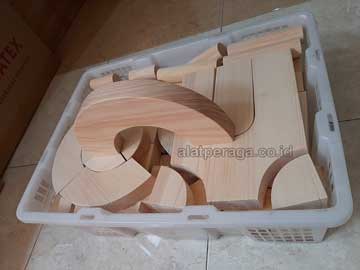 Balok PDK Natural Pinus Isi 105 Pcs
