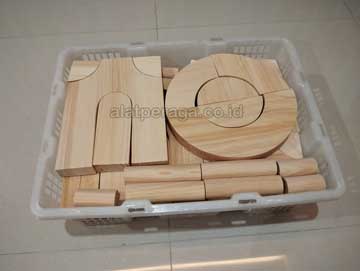Balok PDK Natural Pinus Isi 105 Pcs Murah di Madiun