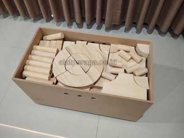 Balok PDK Natural Pinus Isi 200 Pcs Harga Murah